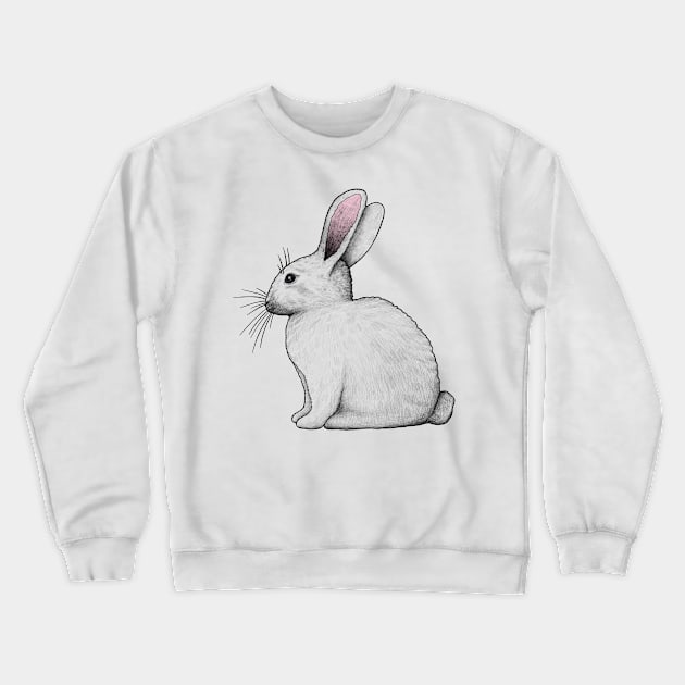 Rabbit Crewneck Sweatshirt by Akman